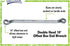Williams BWM-1315 13 by 15 Millimeter Double Head 10-Degree Offset Box End Wrench...
