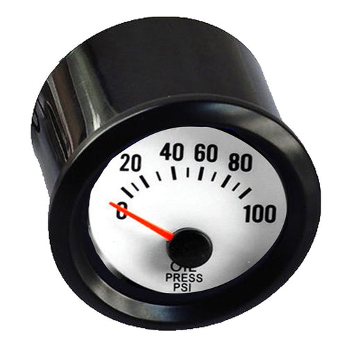 ESUPPORT Car 2" 52mm Oil Press Gauge Meter Pressure Sensor Pointer Blue LED Light...