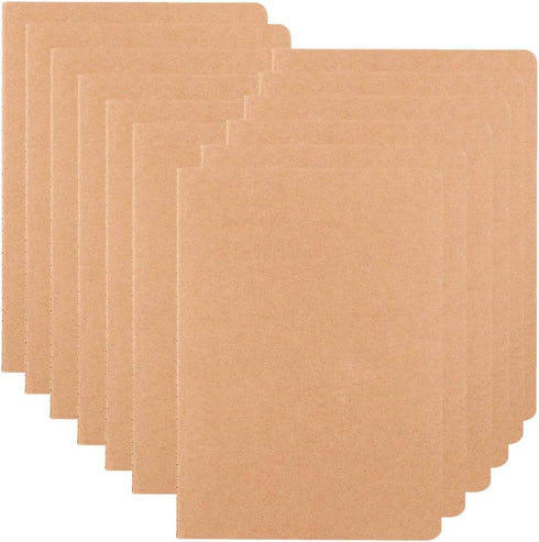 12 Pack Notebook Journals for Travelers, Students and Office, Writing Sketchbook Memo Diary Subject Notebooks Planner with Blank Paper, 60 Pages, ...