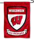 College Flags & Banners Co. Wisconsin Badgers Shield Garden Flag...