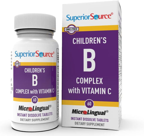 Superior Source Child B-Complex Vitamins (60 tablets)...