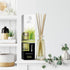 Lemongrass Diffuser w/Lemongrass Oil 3.4 Fl Oz - Scented Reed Diffuser - 0% Alcohol - Diffuser Gift Set - Best for Aromatherapy - Room Air Freshen...