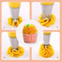 Hofumix Russian Piping Tips Cake Decorating Kit Cake Decorating Tips Buttercream DIY Baking Tools School Prevailing Torch Russian Nozzles Ball Bak...