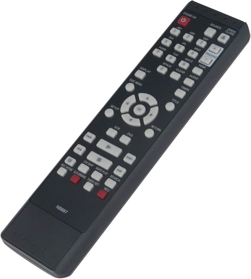 NB887UD NB887 sub NB820 NB820UD New Replacement IR Remote Fit for Magnavox Digital Video Disc Recorder & Video Cassette Recorder ZV427MG9 RZV427MG...