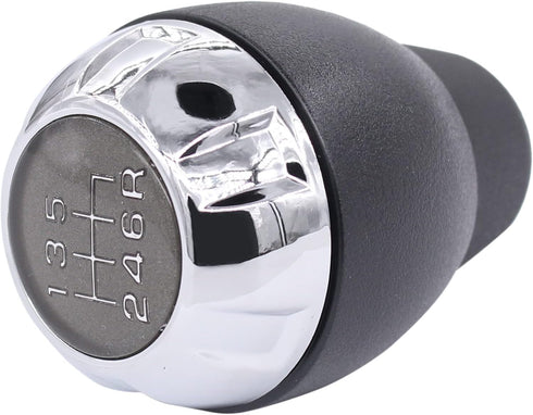 NewYall 6 Speed Manual Transmission Chrome Gear Shift Knob for Jeep Wrangler JK 2007-2018 Gear Shifter 68085312AB 68085312AA...