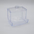Button Quail Transparent Automatic Feeder Feed Box Seed Food Container...