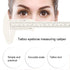 Eyebrow Tattoo Ruler, 8 Types Adjustable Golden Ratio Microblading Tattoo Measuring Ruler Eyebrows Shape Balance Extension Stencil for Beginner or...