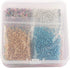 Approx 7200pcs 2mm Glass Tiny Seed Beads for DIY Jewelry Making Total 12colors...
