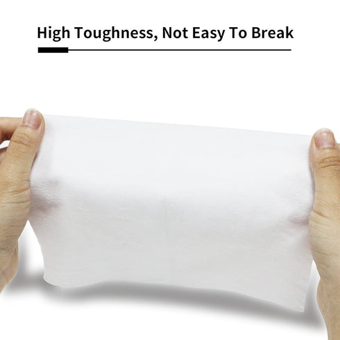 BCZAMD Toaiot 3D Printer Accessories Resin Cleaning Tool Dry Wipes - Lint Free - Flushable Towel - 100 Counts 15x20cm/ 5.9*7.8in for Cleansing Sil...