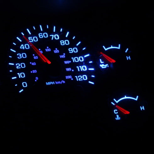 HERCOO Blue LED Light Bulbs for Instrument Gauge Cluster Speedometer Compatible with 2002-2006 Dodge Ram 1500 2500 3500...