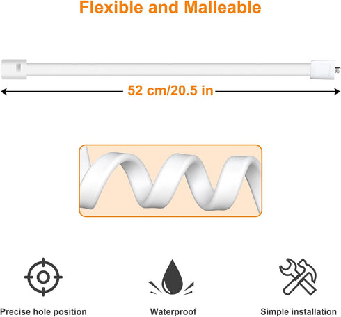 Baby Monitor Wall Mount, Baby Camera Mount, Versatile Flexible Clip Mount Easy to Install without Tools or Wall Damage, Compatible with VT302 and ...