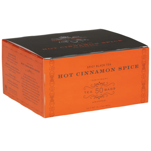 Harney & Sons Hot Cinnamon Spice Tea, 50 Tea Bags...