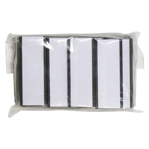SmartSign Magnetic 'C' Channel Label Holders for Metal Racks and Shelves | 0.75" x 2" Pack of 25...