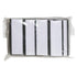 SmartSign Magnetic 'C' Channel Label Holders for Metal Racks and Shelves | 0.75" x 2" Pack of 25...