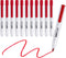 carrotez Retractable Dry Erase Markers, Low Odor Whiteboard Markers, Bullet Tip, Thin Barrel, 12 Count, Red...