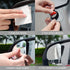 Car Blind Spot Mirror, 2PCS HD Convex Glass Angle Adjustable for Side Rearview Mirrors, Fan Shaped Frameless Rotatable Wide Angle Blind Spot Mirro...
