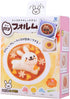 4 Set Rice Mold Cartoon Dolphin Rabbit Sun Sushi Bento Maker Mould Seaweed Nori Cutter Bento Accessories DIY Kitchen Tools for Baby Kids Meal...