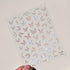 Butterfly Nail Art Stickers 5D Embossed Aurora Butterfly Nail Decals Pink Shining Butterfly Nails Adhesive Stickers Nail Art Supplies Butterfly St...