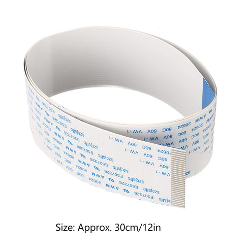 2Pcs Printer Flat Data Cable Printer Flexible Flat Cable 2pcs for XP600 TX800 Printhead Cable Data Cable Thickened Printer Flexible Flat Cable (30...