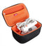 Hermitshell Hard Travel Case for Sharper Image SI-755 Mini Steam Iron (Black+Orange) (Only Case)...