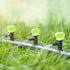 45 Pieces Drip Emitter Garden Flag Irrigation Dripper in 3 Sizes, 1 GPH, 2 GPH, 4 GPH Drip Irrigation Flag Emitter for Garden Watering System...