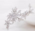GULICX Silver Tone Zircon Flower Blossom Diamante Brooch Badge Pin Classic Design for Women...