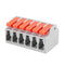 30 Pcs Lever Wire Connectors Push-In, Electrical Wire Terminal Quick Connect for 28-12 AWG (1in5out)...