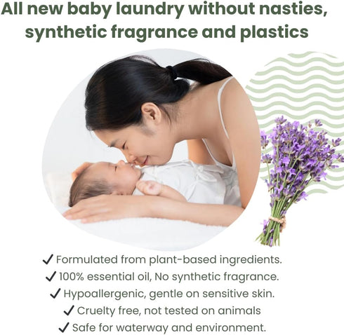 Eco Baby Travel Laundry Detergent Sheets - 5-Pack: Compact, Convenient, Cruise Ship Essentials; Sink & Hand Wash Soap; Must-Have for International...