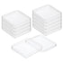 PATIKIL 100mm Plastic Petri Dishes with Cover, 10 Pcs Grid Squares Petri Plates Tissue Culture Plate for Lab Science Experiment, Clear...