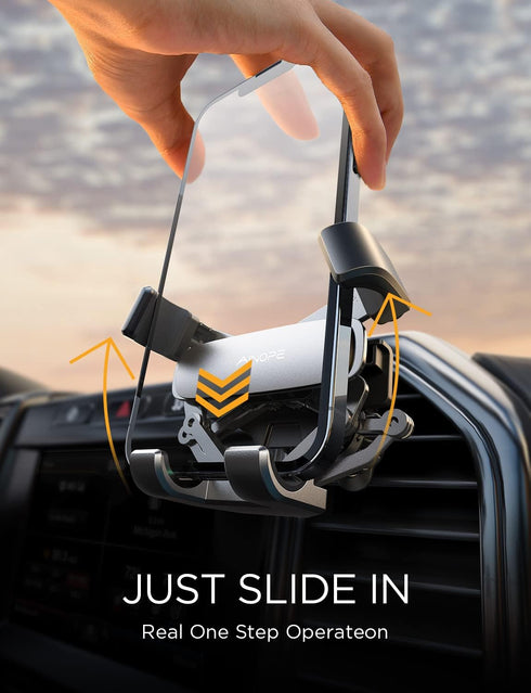 AINOPE Car Phone Holder Mount 2024 Upgrade Gravity Car Phone Mount with Newest Air Vent Clip Auto Lock Hands Free Cell Phone Holder Mount for Car ...