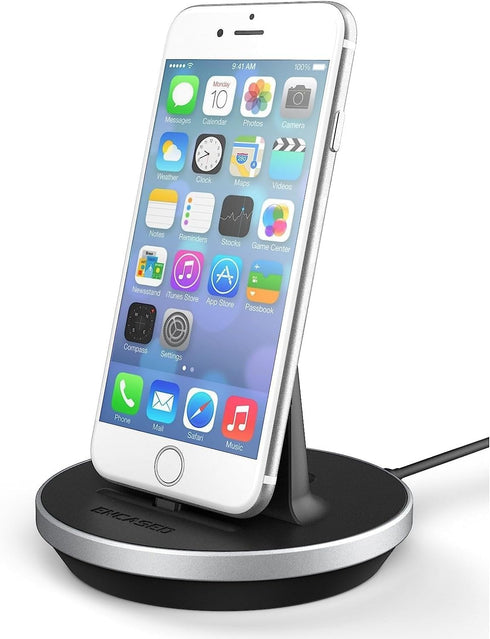 Encased iPhone Charger Dock, Fast Charge Desktop Charging Stand (case Compatible) DockMate² MFI Certified Lightning Charger (Fully Adjustable Desi...