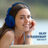 Bluetooth Headphones Over Ear 68H Playtime 6 EQ Wireless Headset with Microphone HiFi Stereo Foldable Lightweight Deep Bass for Travel Home Office...
