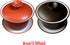 Gaiwan Teacup Kungfu Tea bowl Zisha Red Clay black 4oz/130ml Cup Sancai Saucers (Black white)...