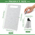 2Pcs Small Kitchen Cutting Board with Finger Guards Set Mini Plastic Cutting Board Set Dishwasher Safe for Camping Food Fruits Prep Vegetables Eas...