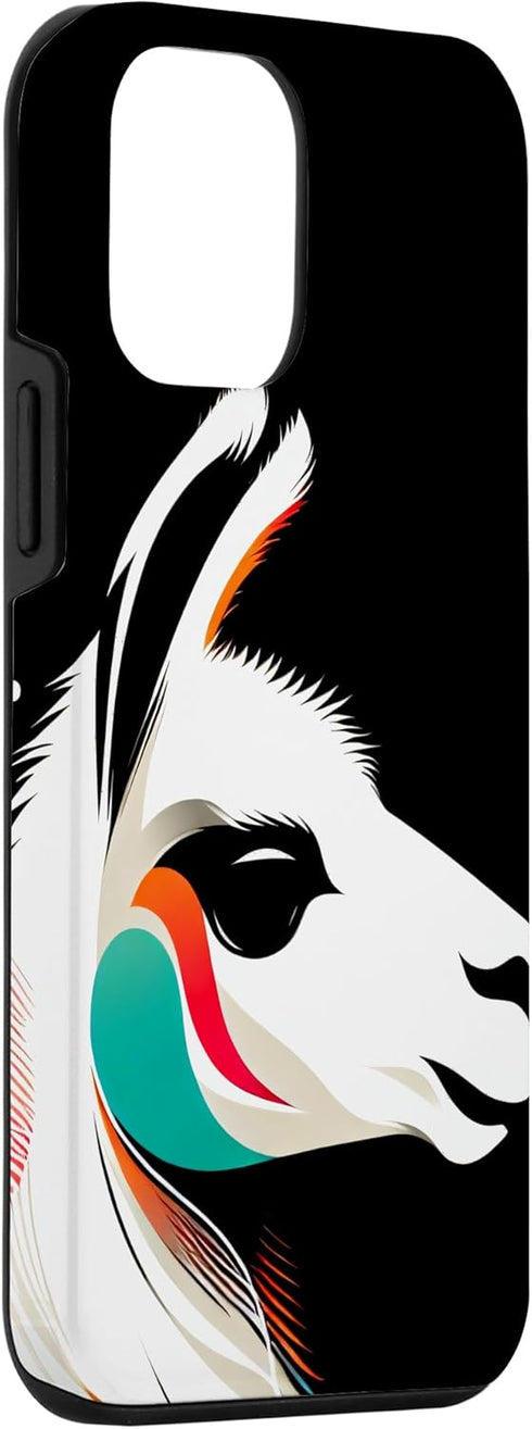 iPhone 12 mini llama Minimalist and Vibrant Style Christmas Birthday Case...