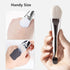 4pcs Silicone Face Mask Brushes, Dual Sided Face Mask Applicator for Facials, Estheticians Skincare Tools, for Mud,Clay, Charcoal Mixed Mask|Gel|C...