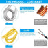 Immersion Heater, Immersion Water Heater, Portable Water Heater, Heater Element 220V 600W Portable Reheater Travel Kit Great for Heating Boiling C...