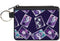 Disney Wallet, Coin Purse, Disney Villains Card Poses Collage Purples, Canvas...