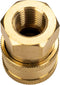 Simpson Cleaning 7100021 Replacement QC Socket for Pressure Washer Extension Wands Up to 4500 PSI, Brass, 1/4-Inch FNPT, Gold...