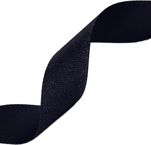 Morex Ribbon Dazzle Glitter Grosgrain Ribbon, 7/8-Inch by 20-Yard, Light Navy,99005/20-365...