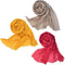 3pcs Women Soft Cotton Hemp Scarf Shawl Long Scarves, Travel Sunscreen...