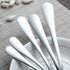 HornTide 6-Piece Mini Tea Spoon Set Dessert Coffee Spoon Flatware Stainless Steel Mirror Polishing 5.5-Inch 14cm...