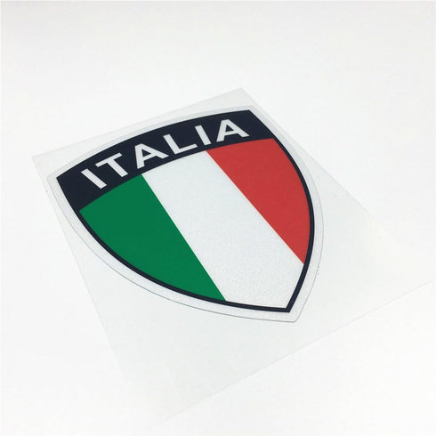 Car Styling Italy Flag Italia Car Sticker Decals Vinyl Tape Reflective 12x10cm...