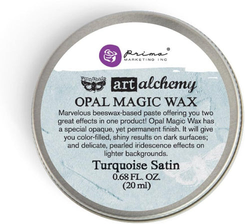 Prima Marketing 655350964276 Artalchemy-Opal Magicwax-Turquoise Satin...