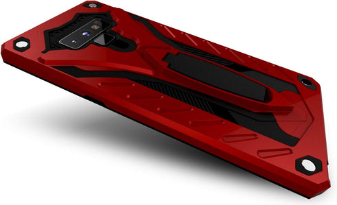 Kitoo Designed for Samsung Galaxy Note 9 Case with Kickstand, Military Grade Protection- Red...