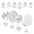 OREiN Smart Light Bulbs Mini Switch Remote Button Control, Exclusive for Aidot Smart Light Bulbs, Dimmer Switch, Wire-Free, Bluetooth Light Switch...
