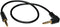 TRIPP LITE P312-006-RA 6-Feet 3.5mm Mini Stereo Audio Cable with One Right Angle Plug M/M Black...