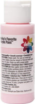 Delta Creative Ceramcoat Acrylic Paint in Assorted Colors (2 oz), 2084, Lisa Pink...
