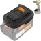 Adapter for Ridgid AEG 18V Battery to for DeWalt 20V MAX XR Cordless Tools, Use for Ridgid 18V Platform Batteries(Adapter Only)...