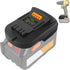 Adapter for Ridgid AEG 18V Battery to for DeWalt 20V MAX XR Cordless Tools, Use for Ridgid 18V Platform Batteries(Adapter Only)...